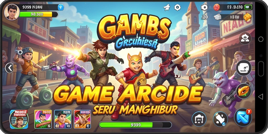 Tangkapan layar dari gameplay seru 9399 yang penuh aksi.