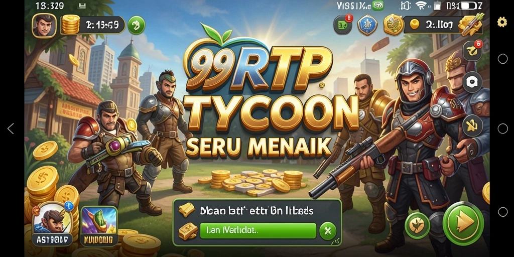 Tangkap momen seru gameplay di 99RTP yang menggambarkan keseruan dunia Tycoon.