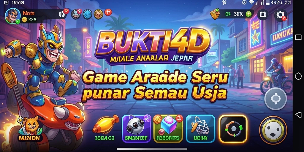 Tampilan gameplay seru dan interaktif BUKTI4D