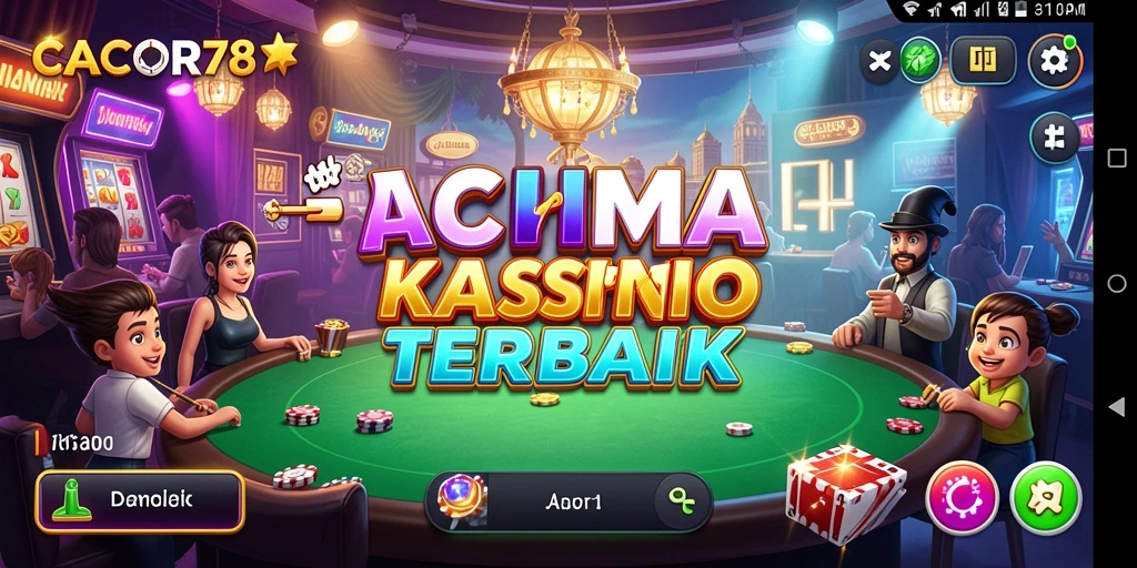 Tampilan menarik dari gameplay Kasino di CACOR78