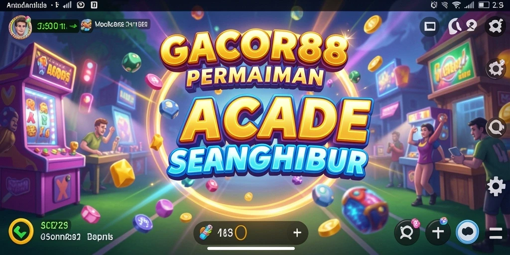 Tampilan gameplay <strong>GACOR88</strong> yang seru dan penuh tantangan