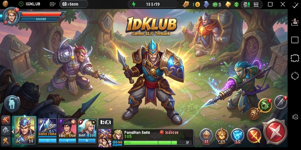 Tampilan menarik dari gameplay strategis IDKLUB yang penuh tantangan.
