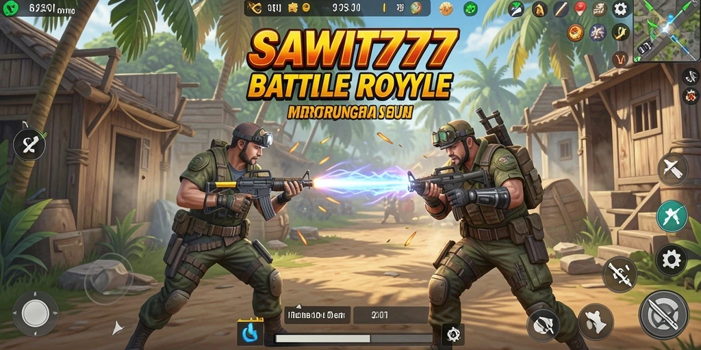 Tangkapan layar gameplay SAWIT777 yang menampilkan aksi pertarungan sengit.