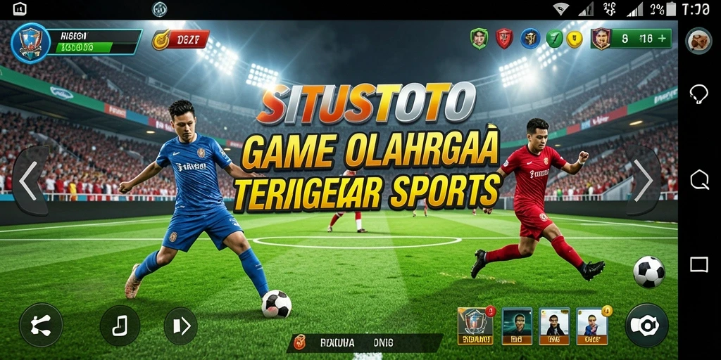 Tampilan menarik dari gameplay olahraga di SITUSTOTO.