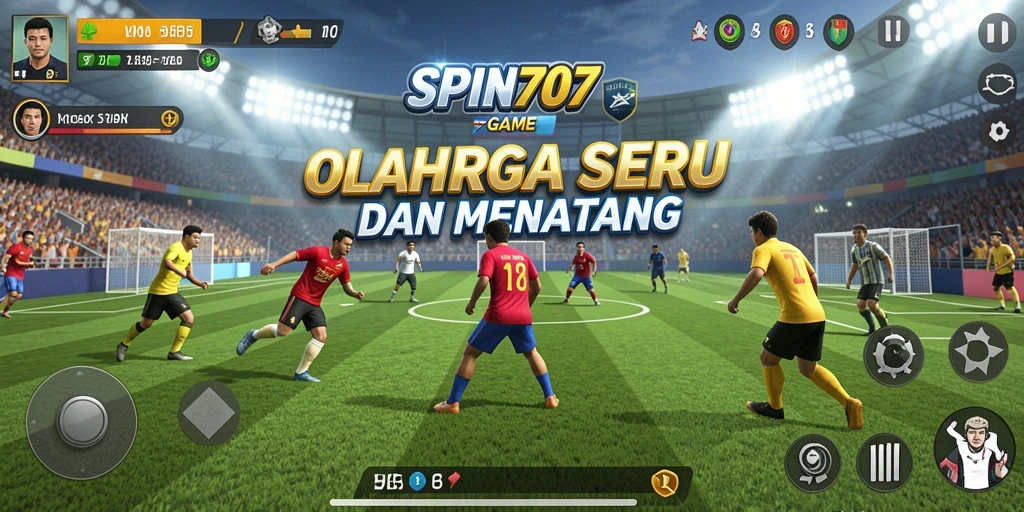 Tampilan gameplay SPIN707 yang penuh aksi dan kompetisi seru.