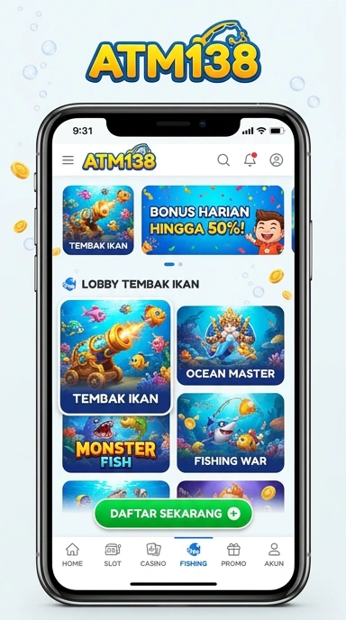 Screenshot kategori aplikasi di atm138 yang beragam.